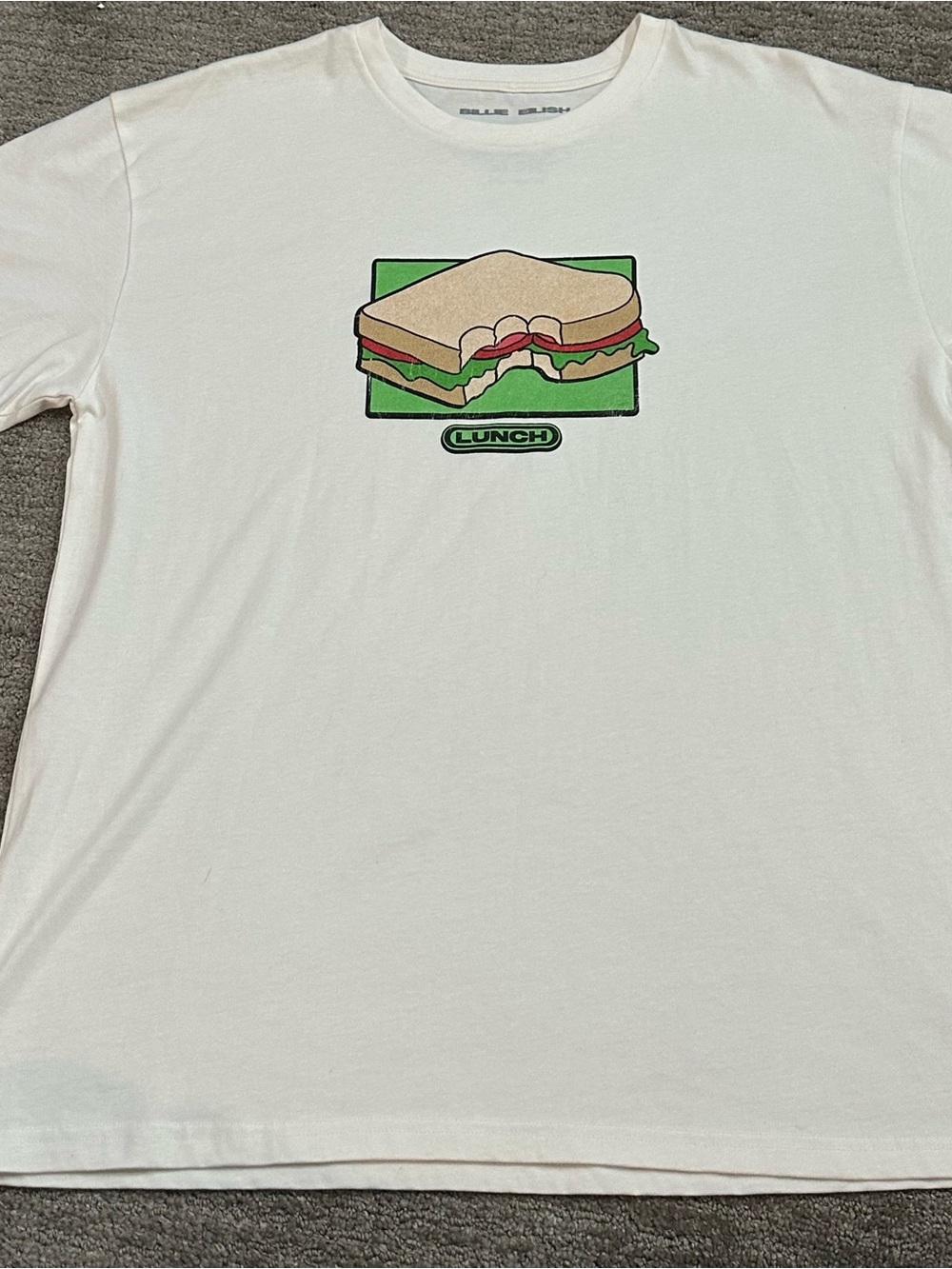 Billie Eilish NEW Lunch Sandwich Tee